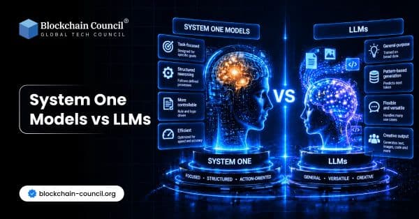 System One Models vs LLMs