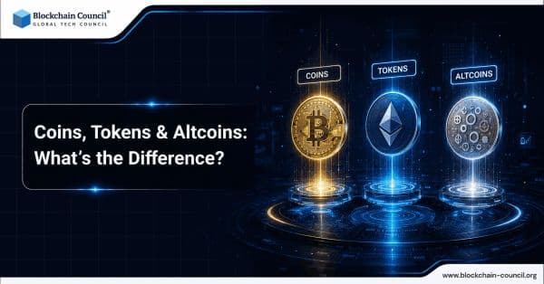 Coins, Tokens & Altcoins: What’s the Difference?