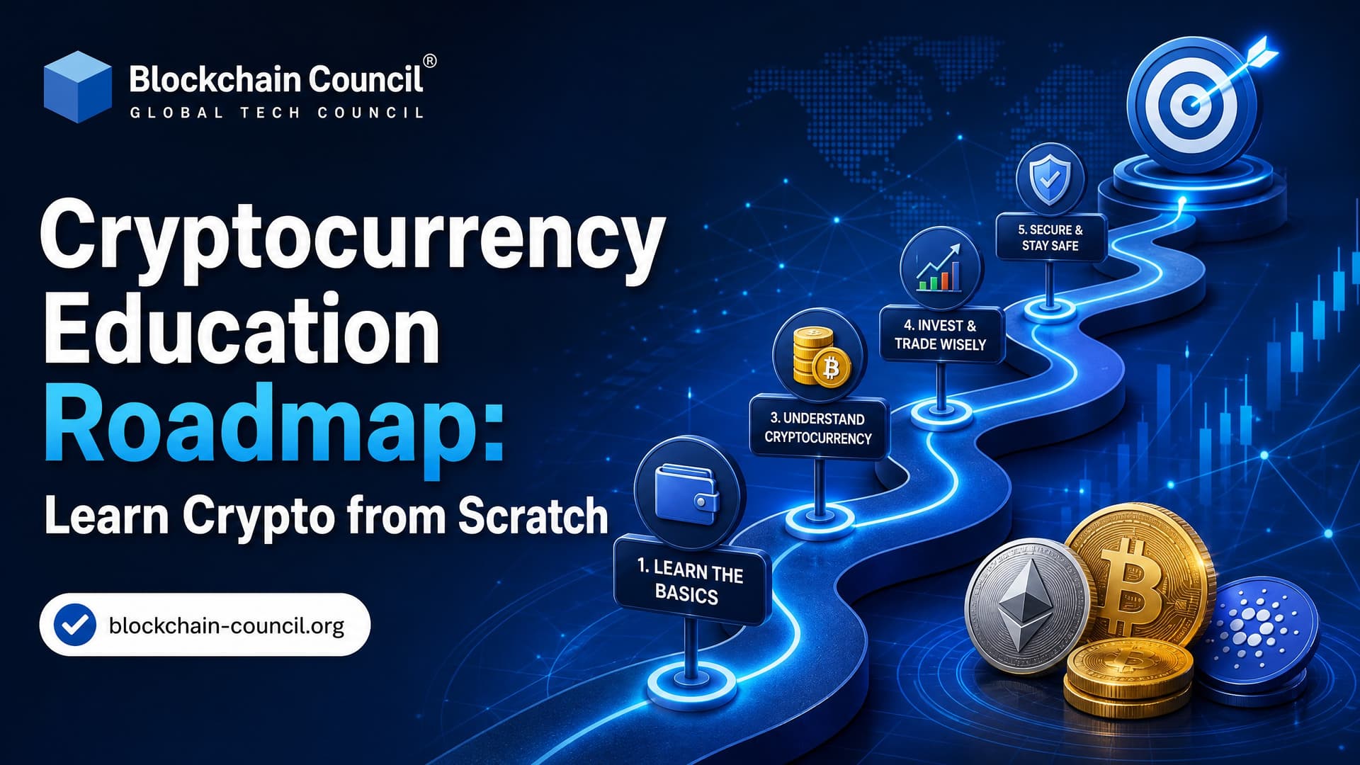 Cryptocurrency Education Roadmap: Learn Crypto from Scratch