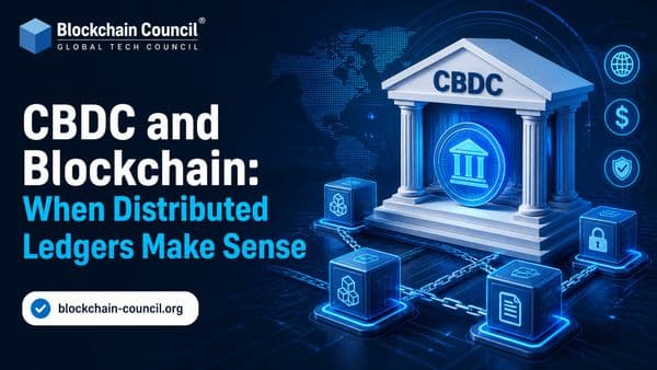 CBDC and Blockchain: When Distributed Ledgers Make Sense