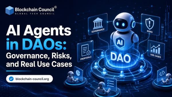 AI Agents in DAOs: Governance, Risks, and Real Use Cases