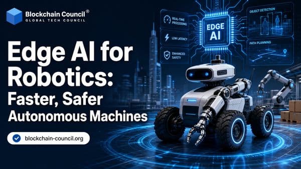 Edge AI for Robotics: Faster, Safer Autonomous Machines