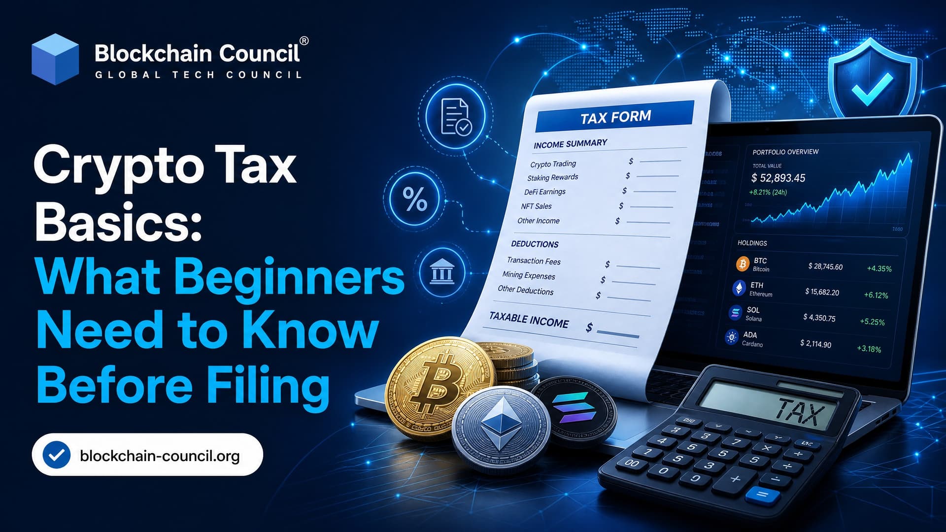 Crypto Tax Basics: What Beginners Need to Know Before Filing