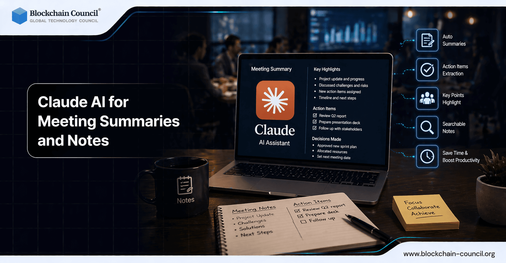 Claude AI for Meeting Summaries and Notes: Action Items, Decisions, and Follow-Up Emails