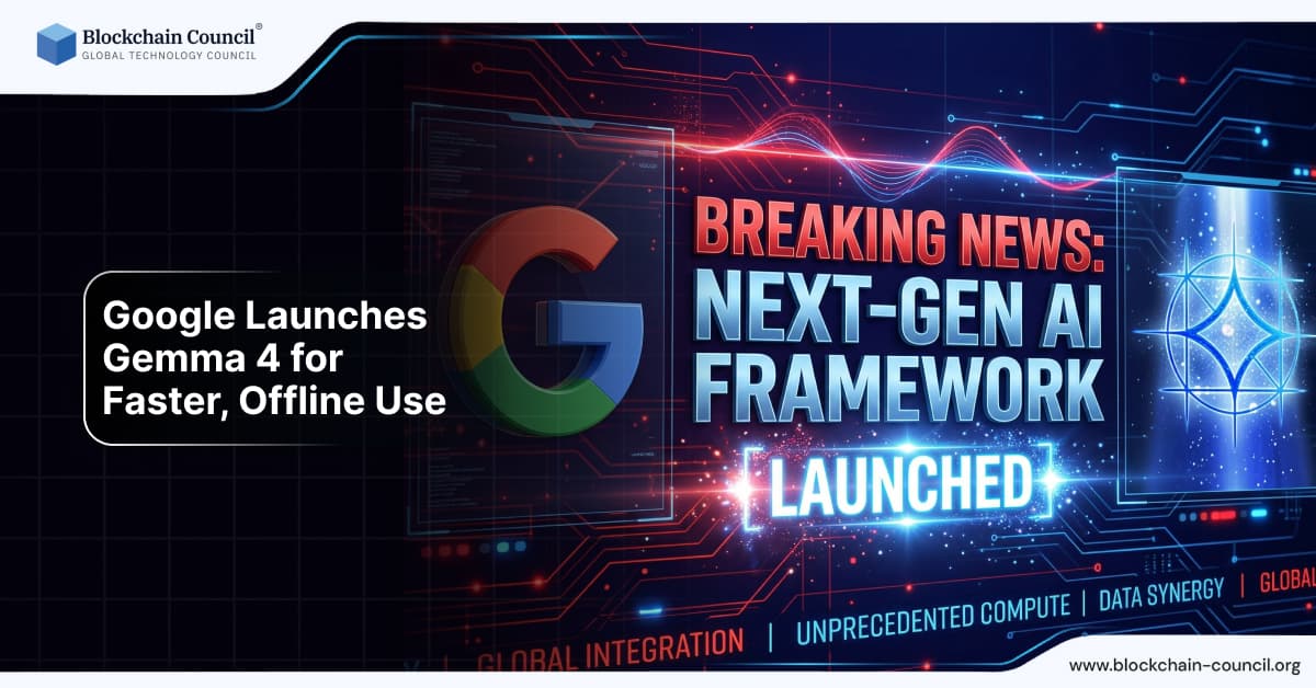 Google Launches Gemma 4 for Faster, Offline Use