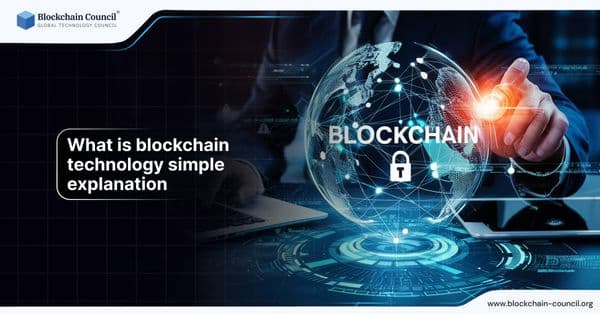 What is blockchain technology simple explanation