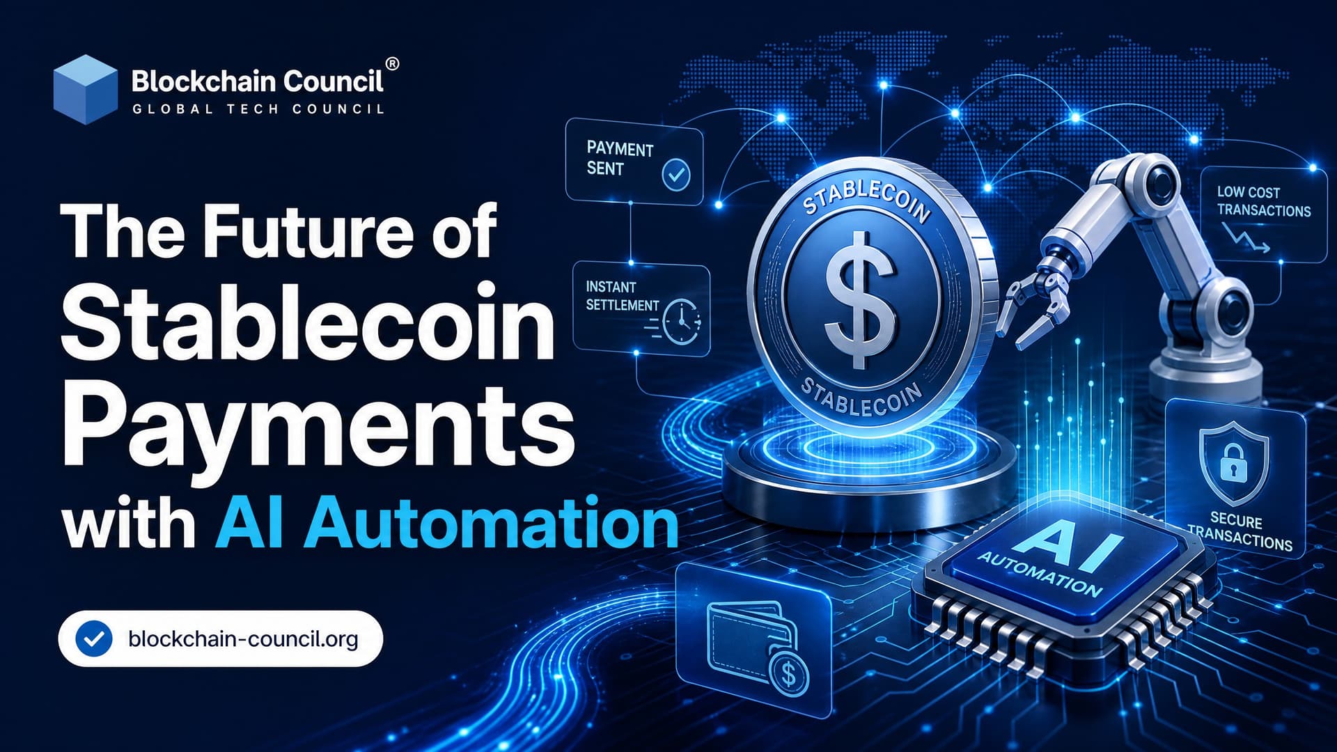 The Future of Stablecoin Payments with AI Automation