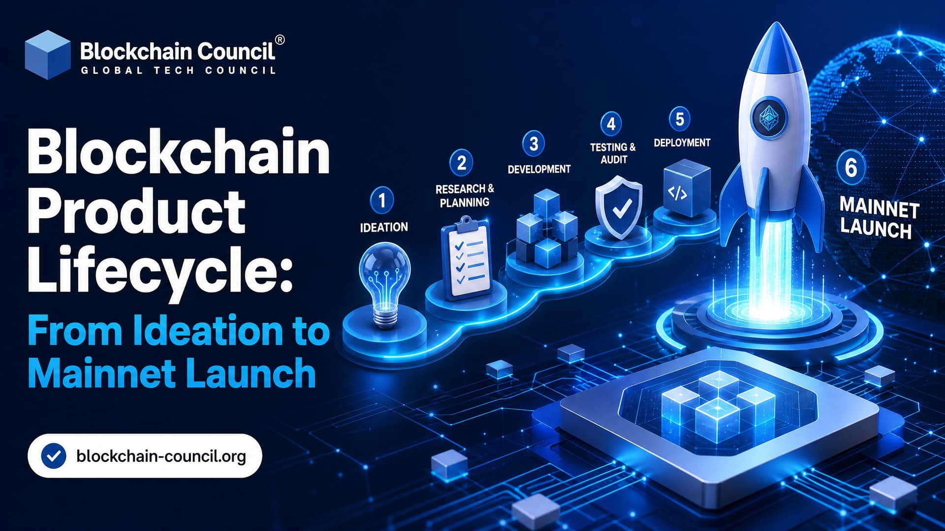 Blockchain Product Lifecycle: From Ideation to Mainnet Launch