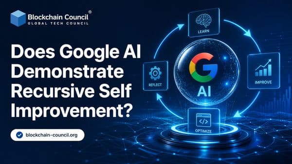 Does Google AI Demonstrate Recursive Self Improvement?
