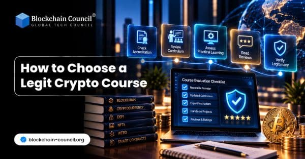 How to Choose a Legit Crypto Course: Accreditation, Curriculum, Projects, and Red Flags