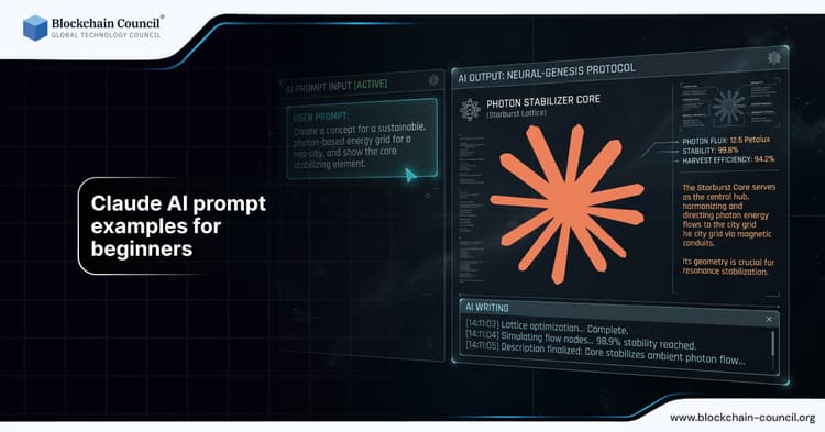 Claude AI Prompt Examples for Beginners - Blockchain Council