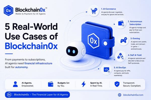 Top Real-World Use Cases of Blockchain0x