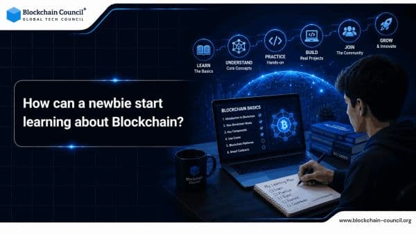 How can a newbie start learning about Blockchain?