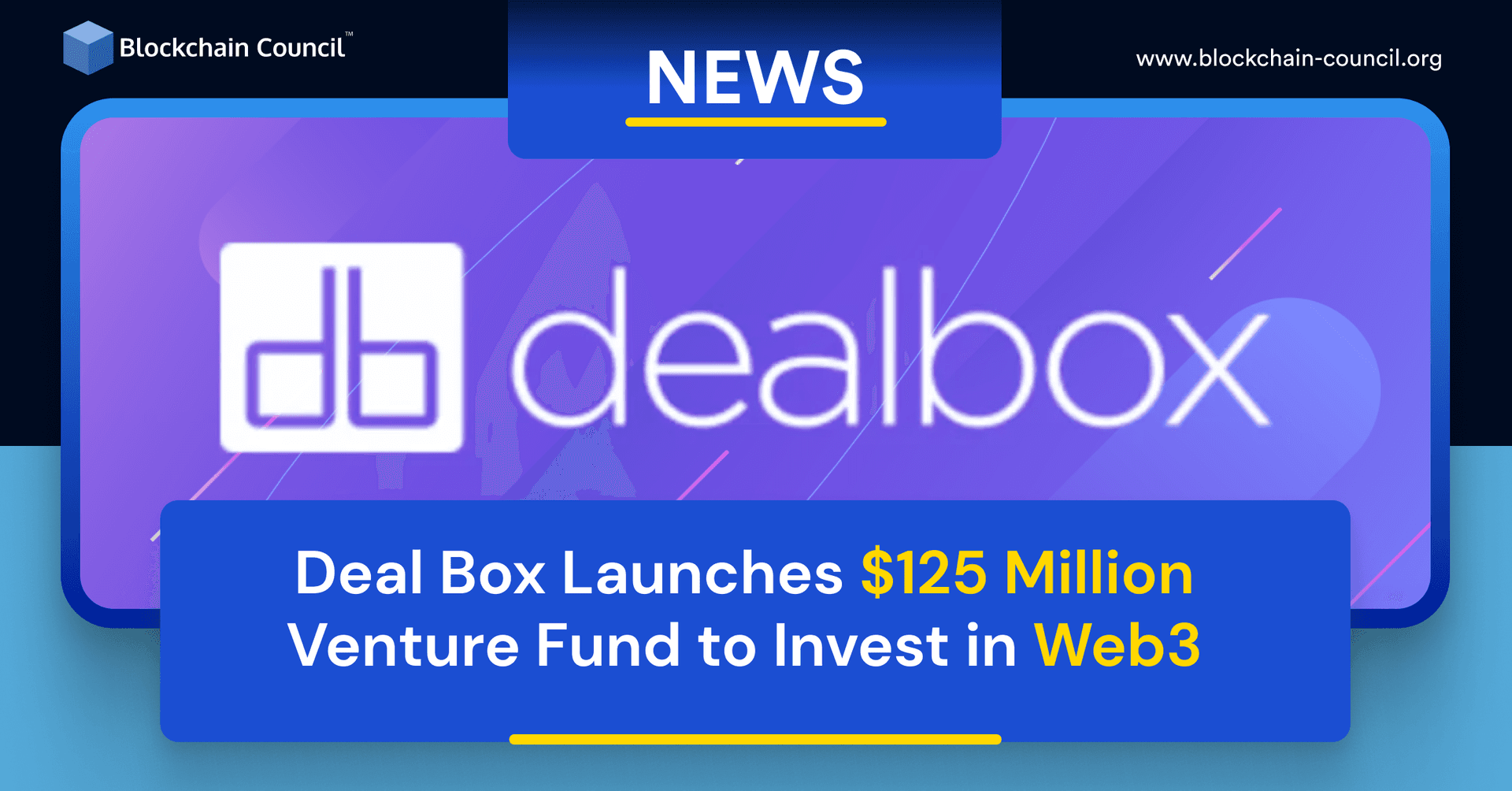 Deal Box Launches $125 Million Venture Fund to Invest in Web3