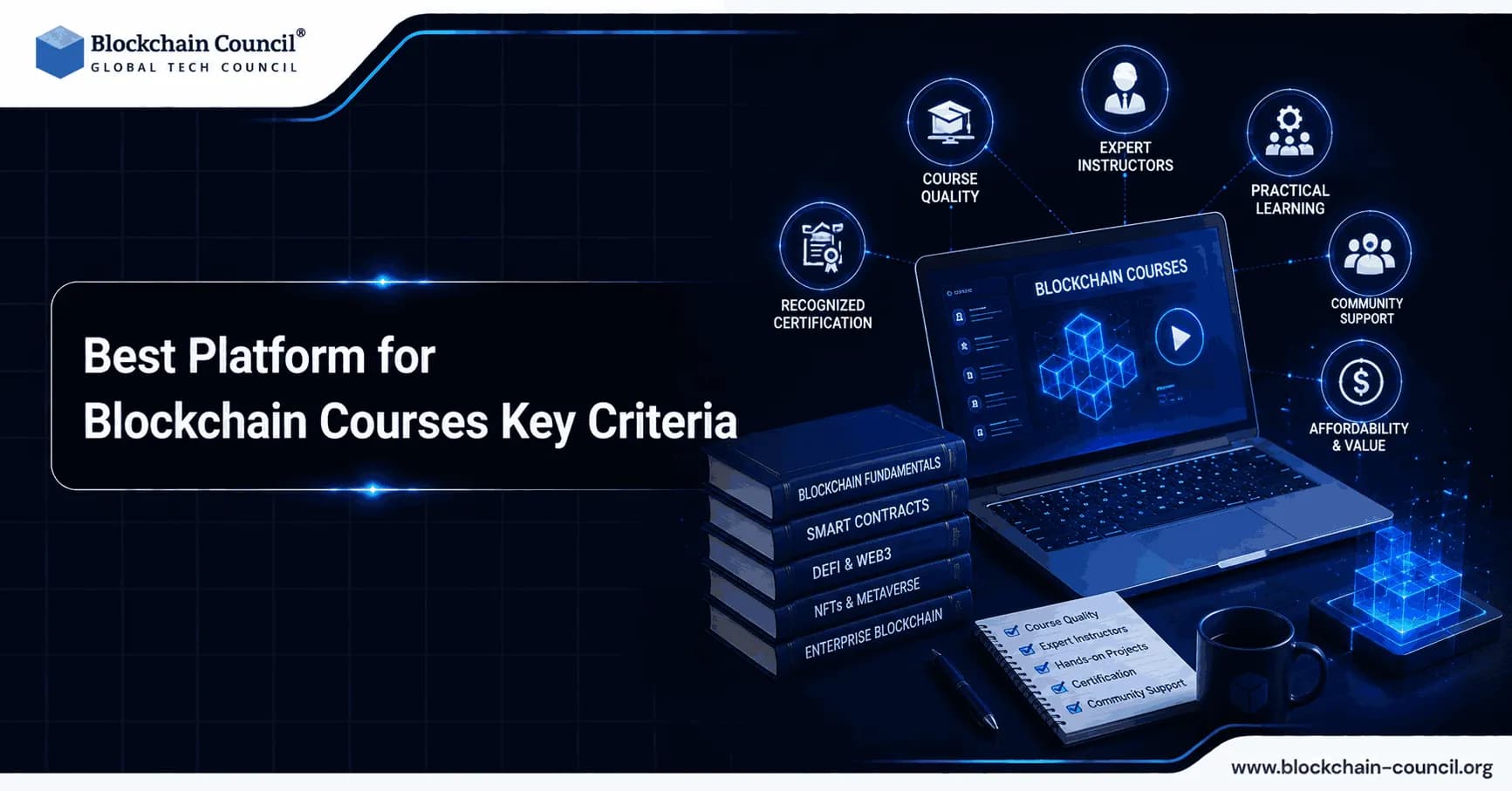 Best Platform for Blockchain Courses: Key Criteria