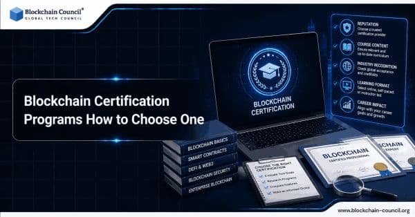 Blockchain Certification Programs: How to Choose One