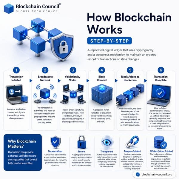 How Blockchain Works