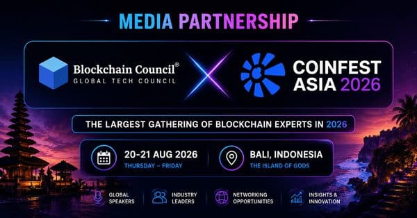 Blockchain Council Joins Coinfest Asia 2026 as Official Media Partner