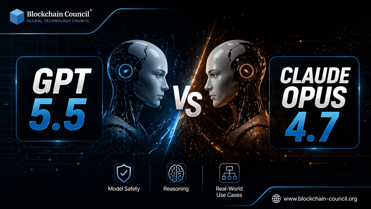 GPT 5.5 vs Claude Opus 4.7 - Blockchain Council