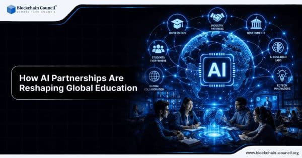 How AI Partnerships Are Reshaping Global Education Artificial intelligence is transforming education systems around the world at an unprecedented pace. Schools, universities, training providers, governments, and technology companies are increasingly adopting AI-powered tools to improve learning experiences, automate operations, personalize education, and address global skill gaps. However, the rapid expansion of AI in education is not happening in isolation. Strategic partnerships between educat