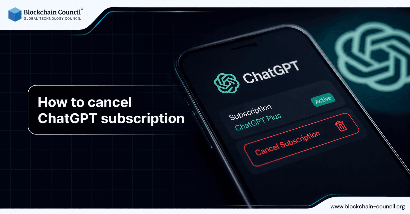 How to Cancel ChatGPT Subscription
