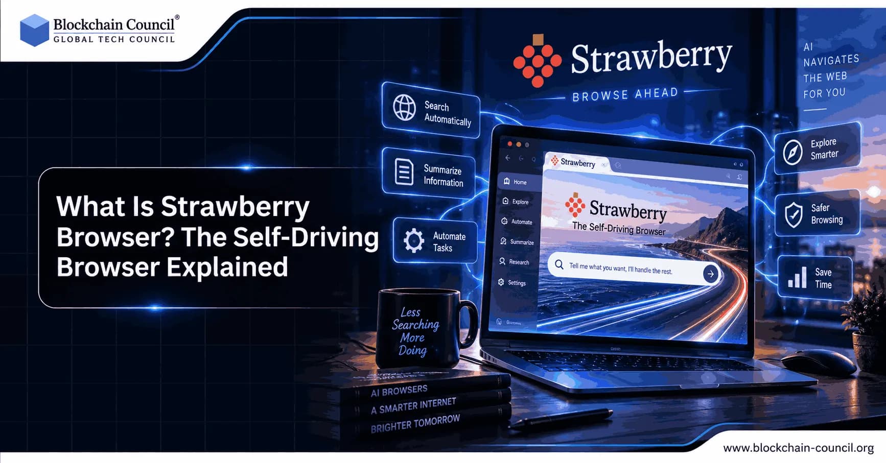 What Is Strawberry Browser The Self-Driving Browser Explained
