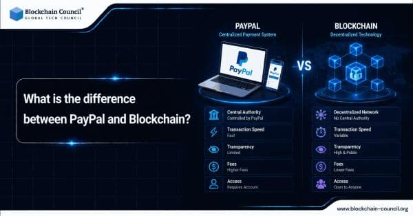 What-is-the-difference-between-PayPal-&-BlockChain