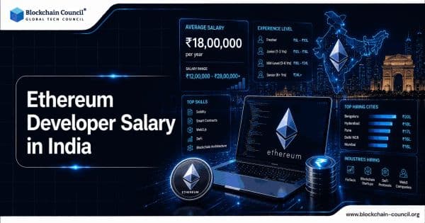 Ethereum Developer Salary in India