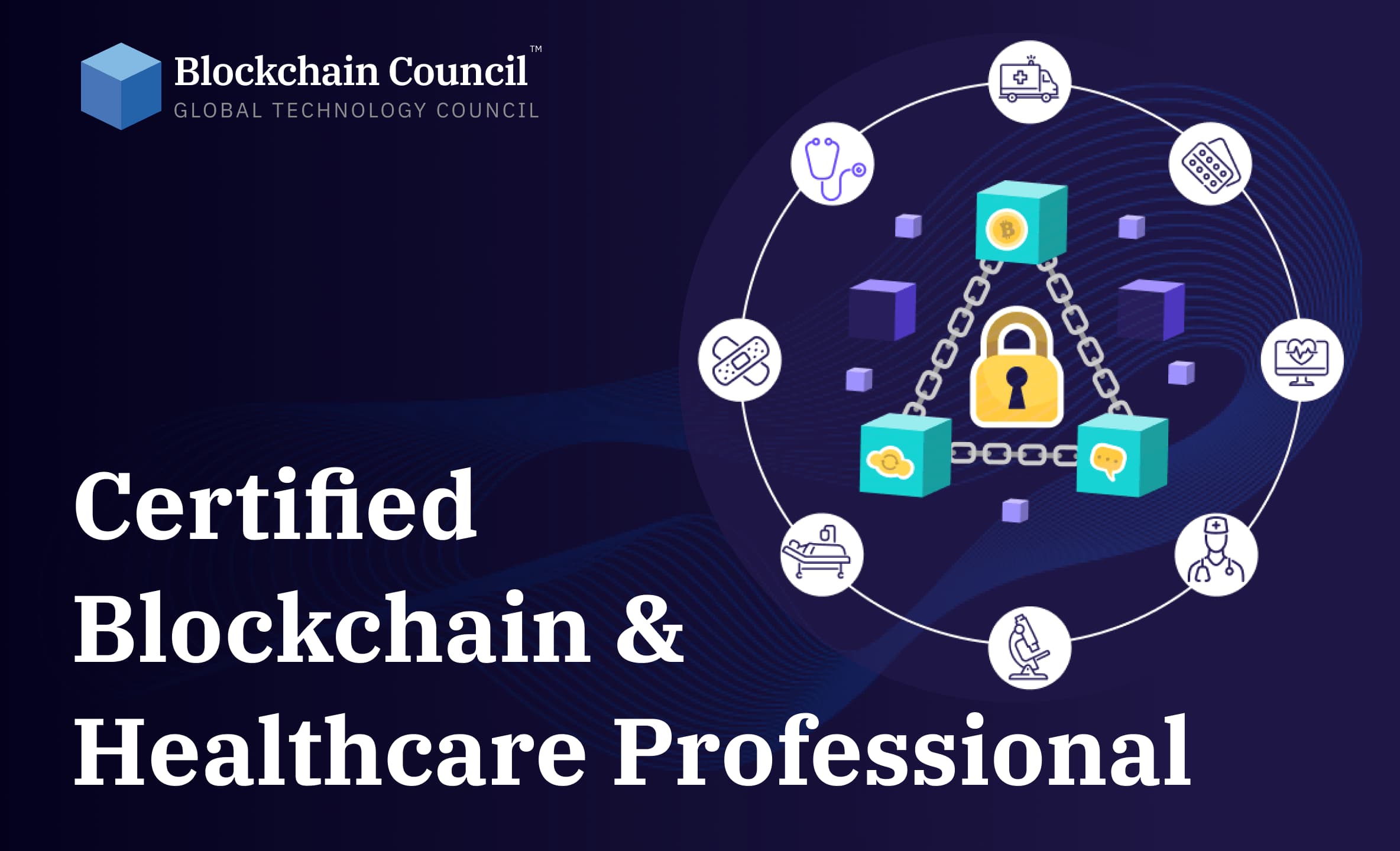 Certified Blockchain & Healthcare Professional hero video