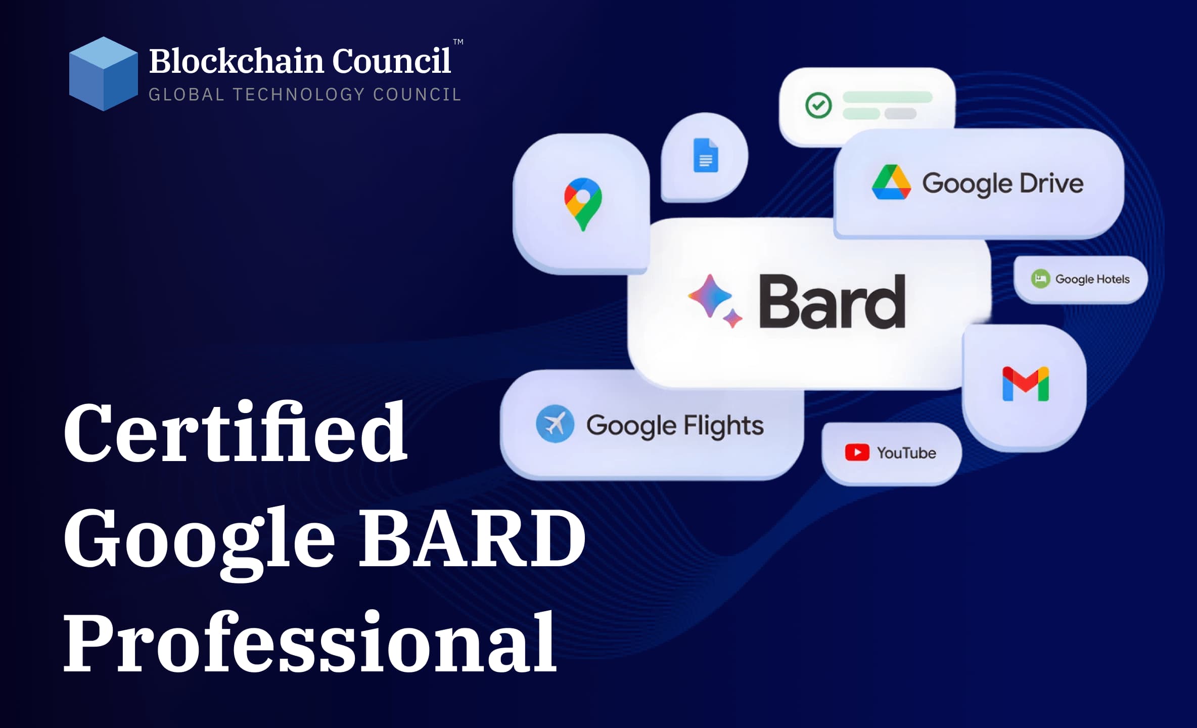 Blockchain Council Certified Google BARD Professional certification preview