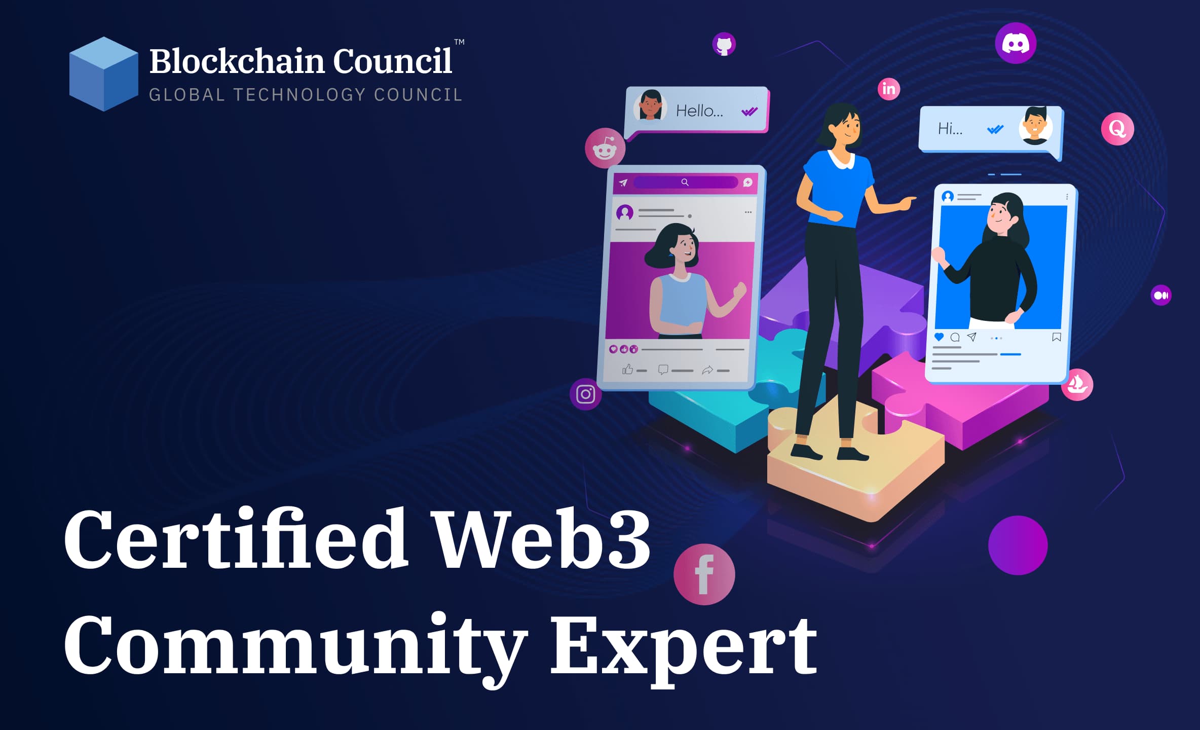 Certified Web3 Community Expert hero video