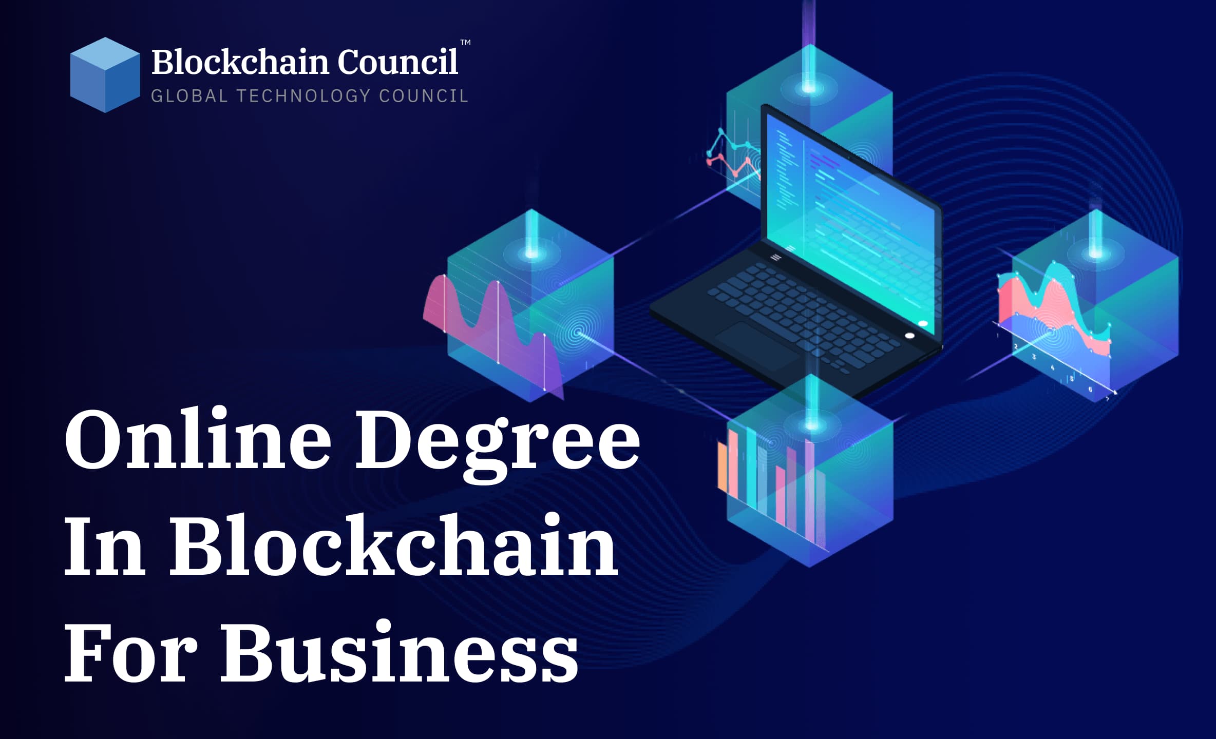 Online Degree in Blockchain for Business hero video
