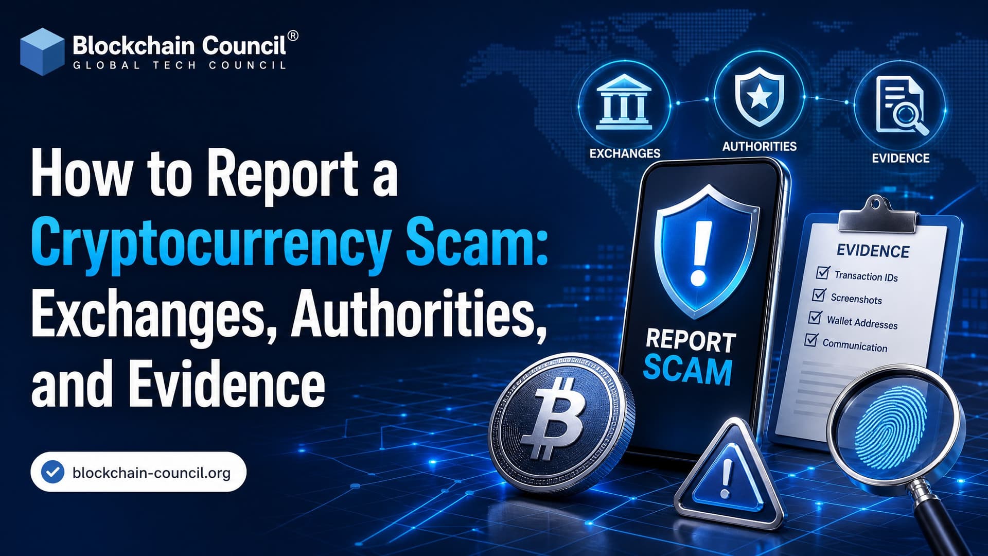How to Report a Cryptocurrency Scam: Exchanges, Authorities, and Evidence