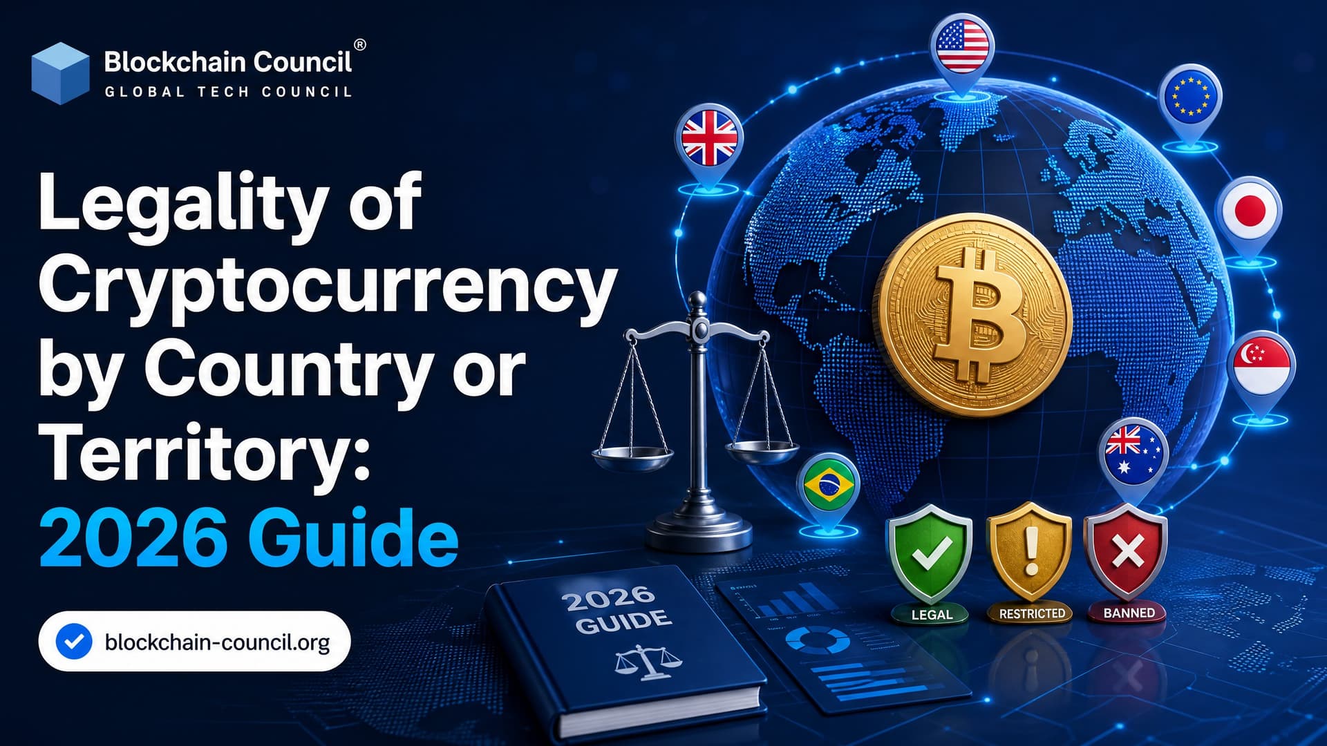 Legality of Cryptocurrency by Country or Territory: 2026 Guide