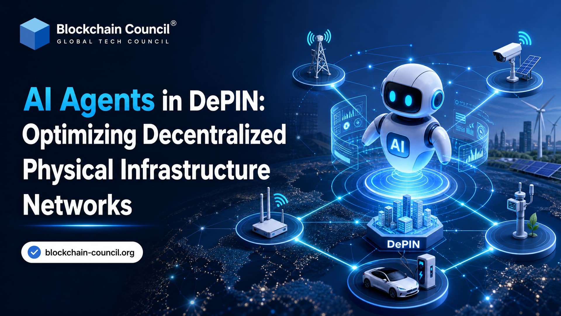 AI Agents in DePIN: Optimizing Decentralized Physical Infrastructure Networks