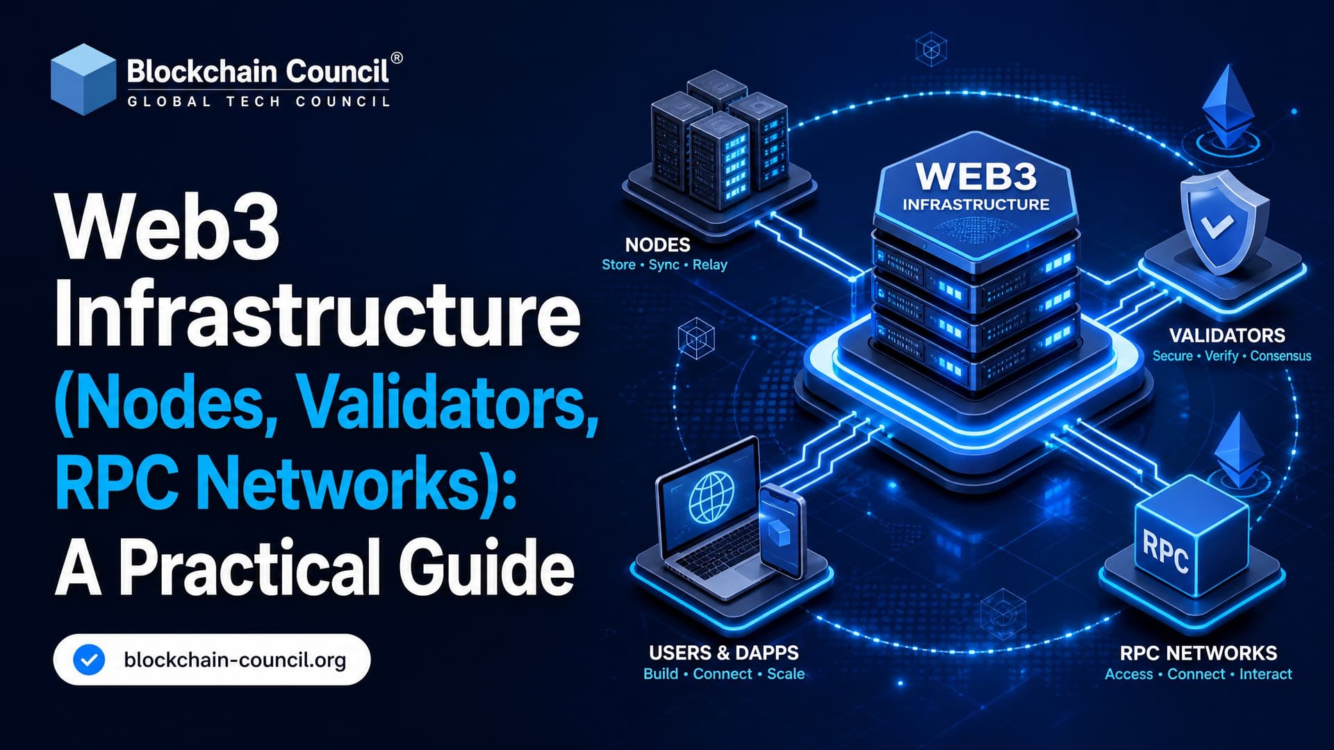Web3 Infrastructure (Nodes, Validators, RPC Networks): A Practical Guide