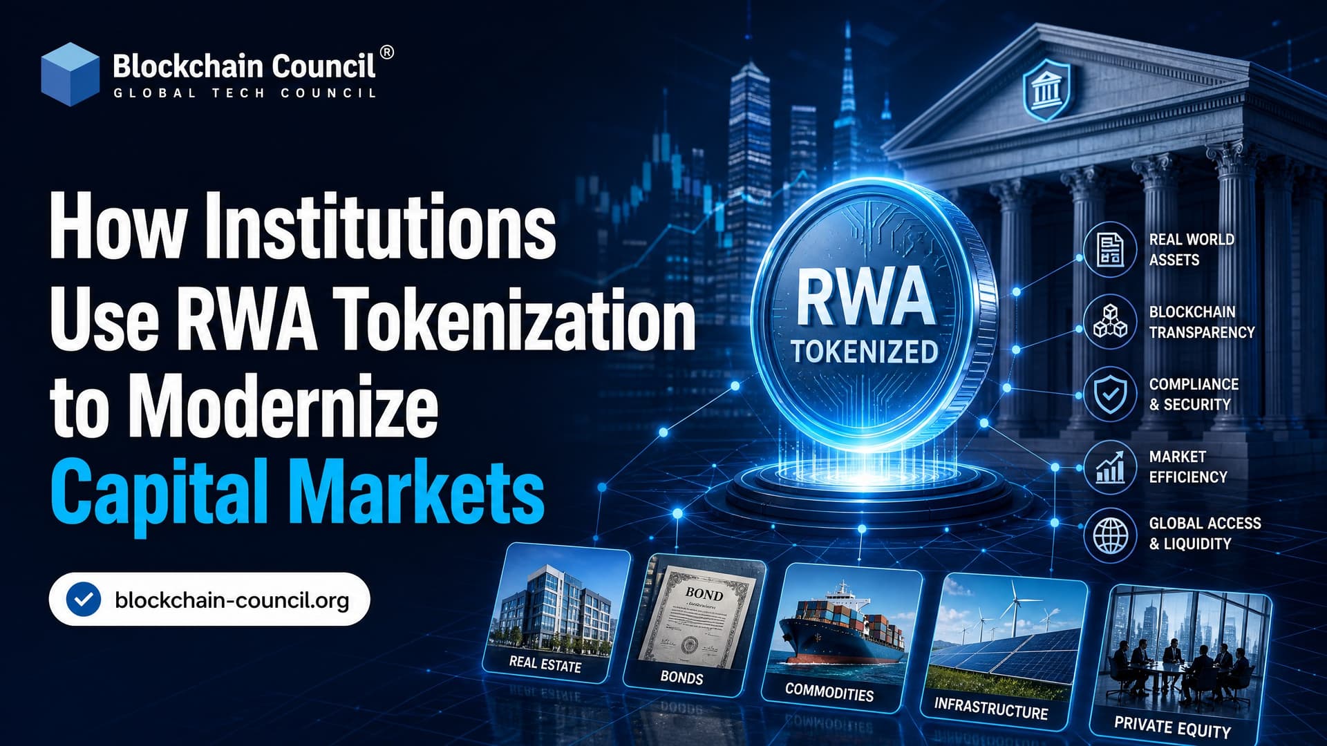 How Institutions Use RWA Tokenization to Modernize Capital Markets