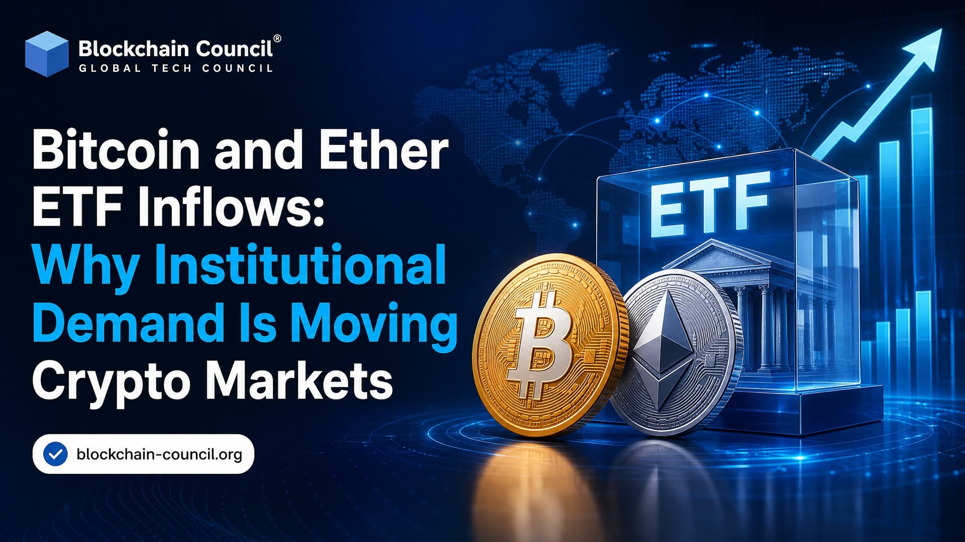 Bitcoin and Ether ETF Inflows: Why Institutional Demand Is Moving Crypto Markets