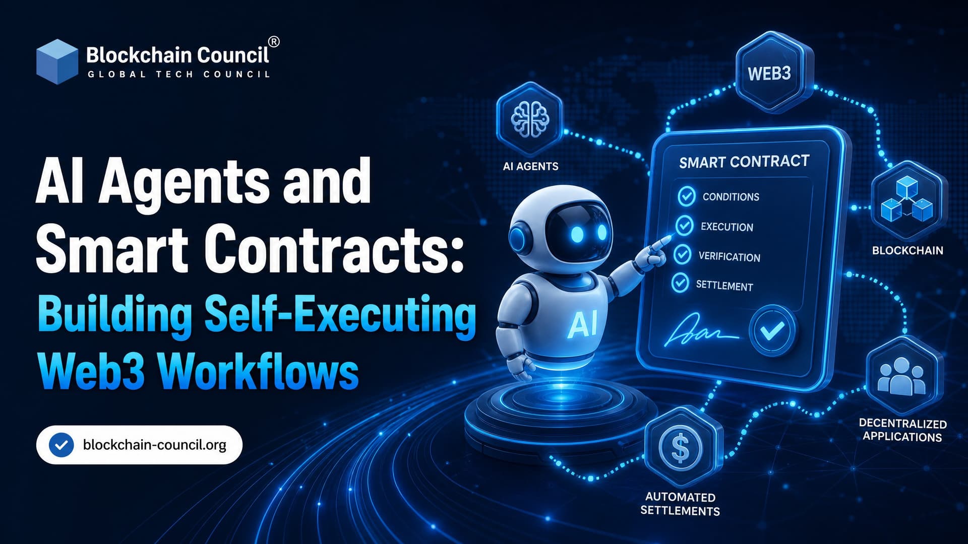 AI Agents and Smart Contracts: Building Self-Executing Web3 Workflows