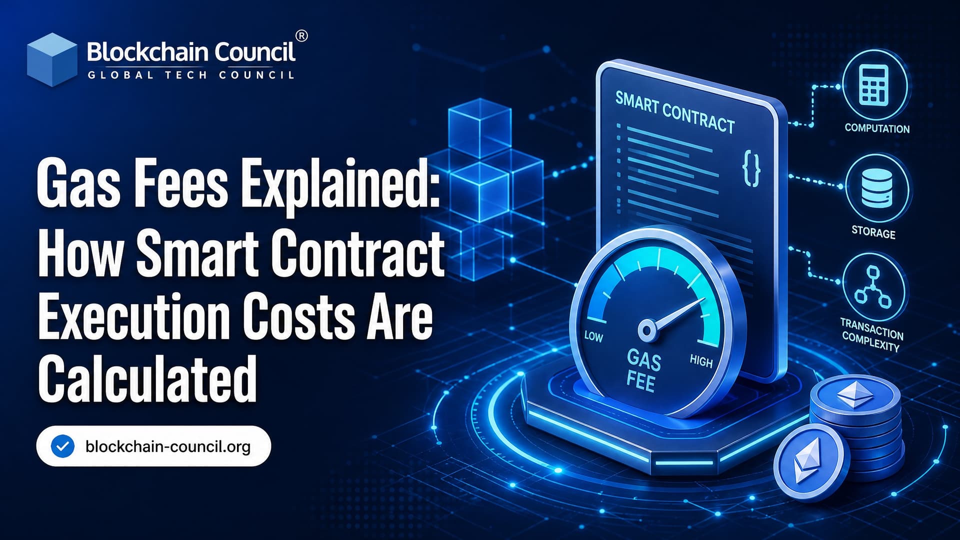 Gas Fees Explained: How Smart Contract Execution Costs Are Calculated