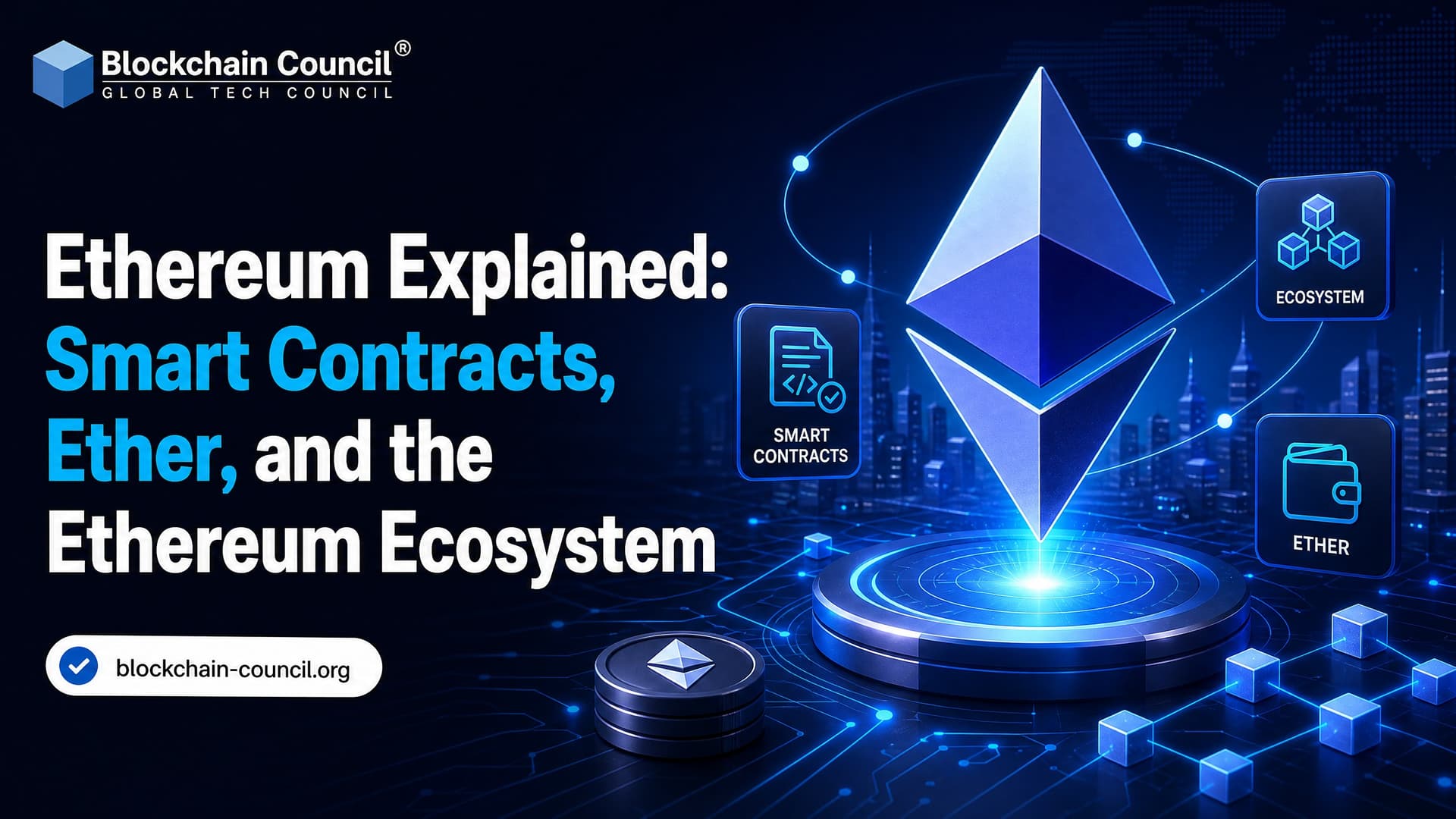 Ethereum Explained: Smart Contracts, Ether, and the Ethereum Ecosystem