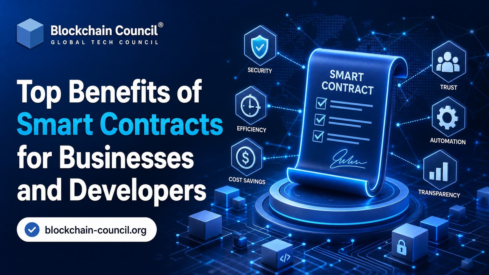 Top Benefits of Smart Contracts for Businesses and Developers
