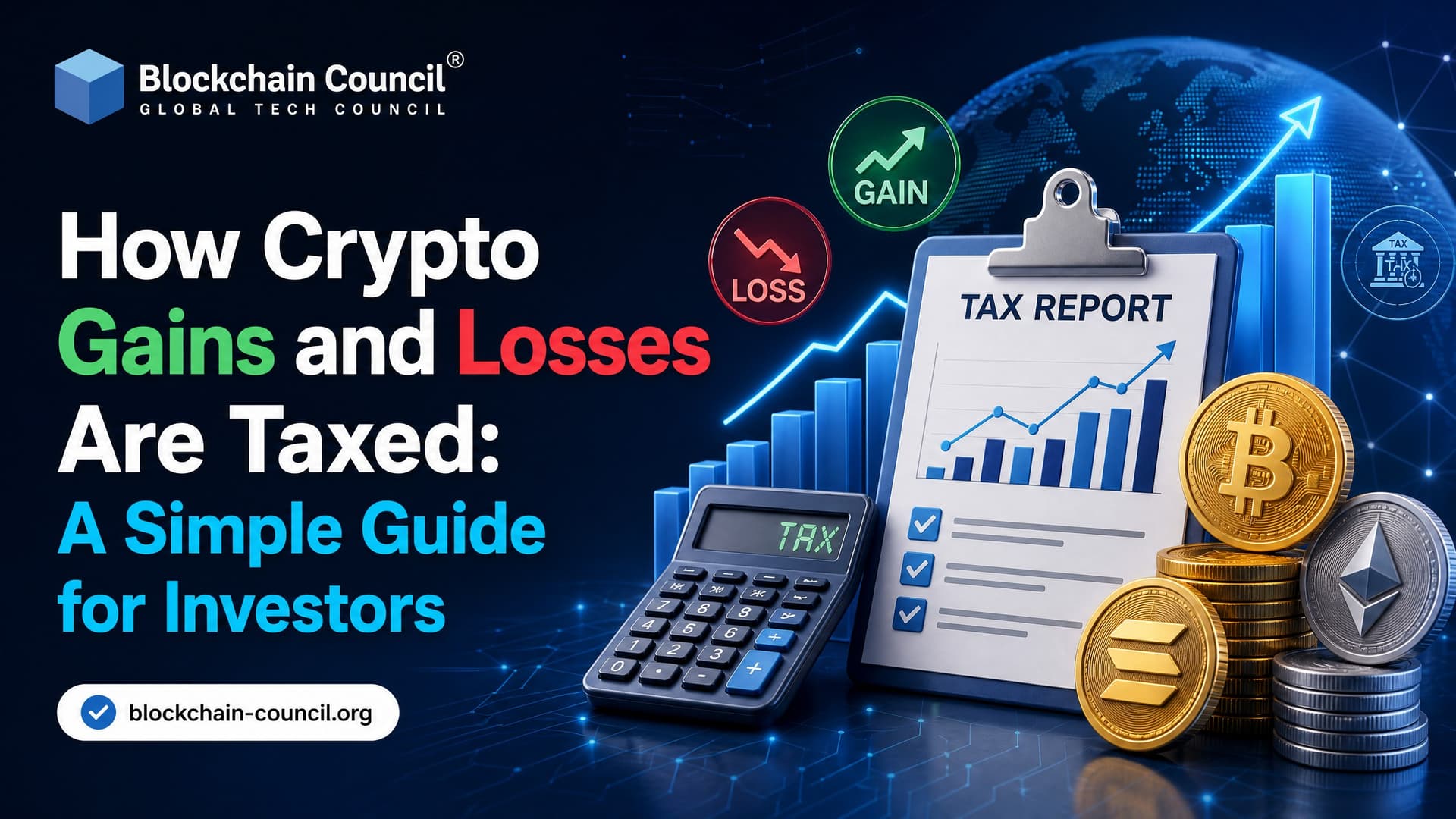 How Crypto Gains and Losses Are Taxed: A Simple Guide for Investors