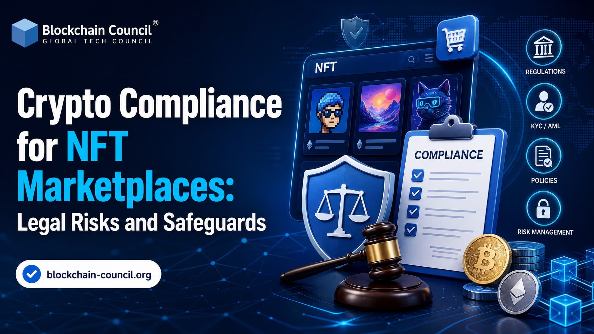 Crypto Compliance for NFT Marketplaces: Legal Risks and Safeguards