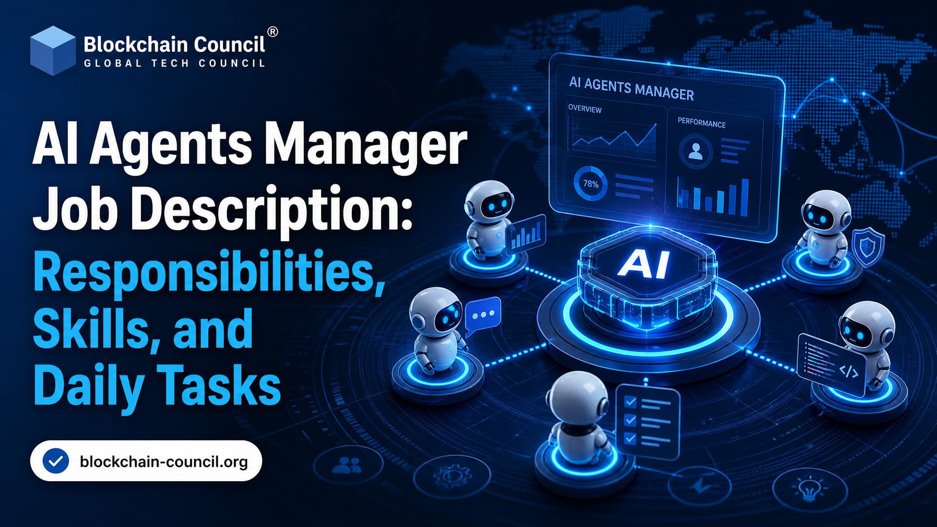 AI Agents Manager Job Description: Responsibilities, Skills, and Daily Tasks