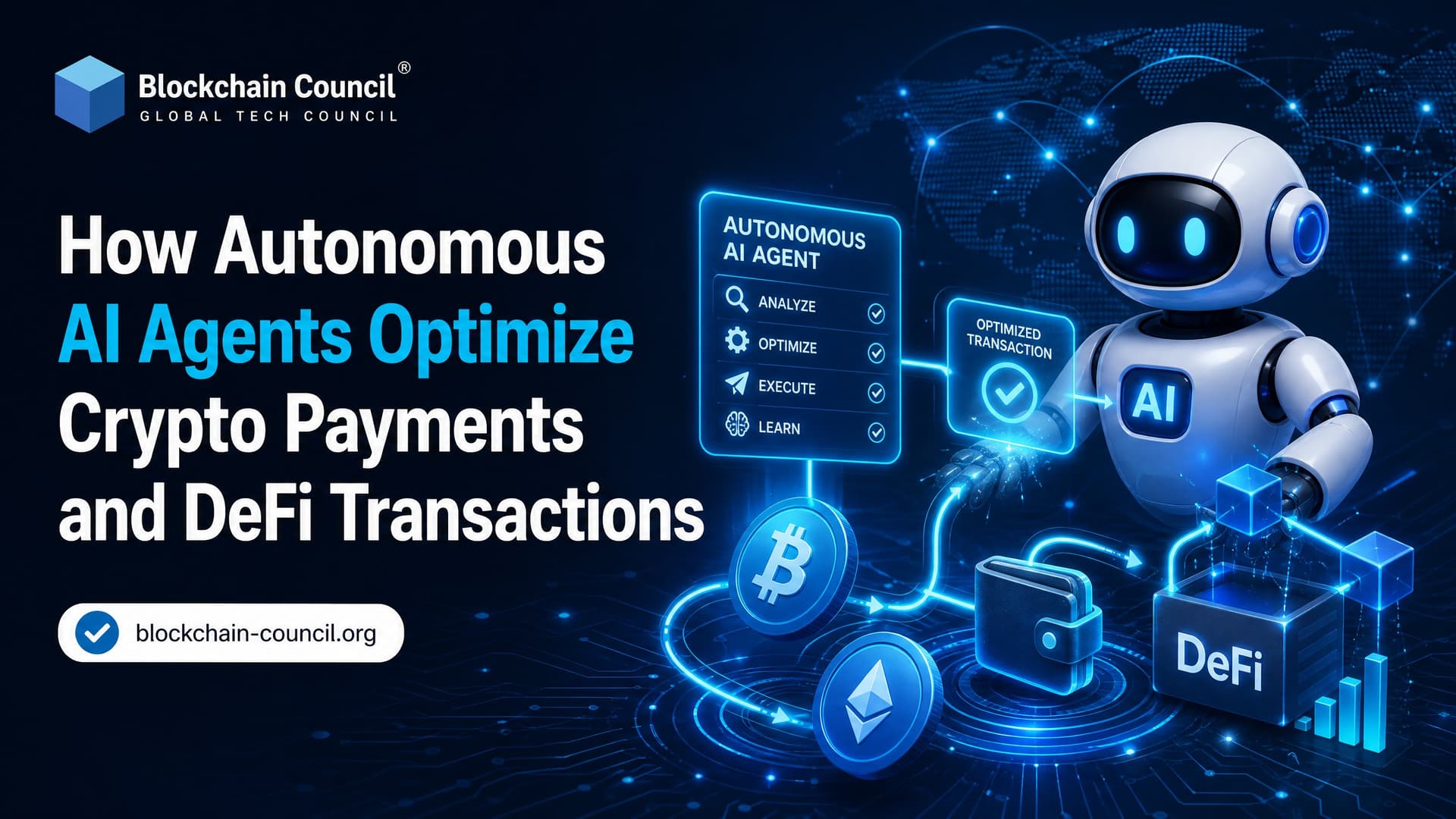 How Autonomous AI Agents Optimize Crypto Payments and DeFi Transactions
