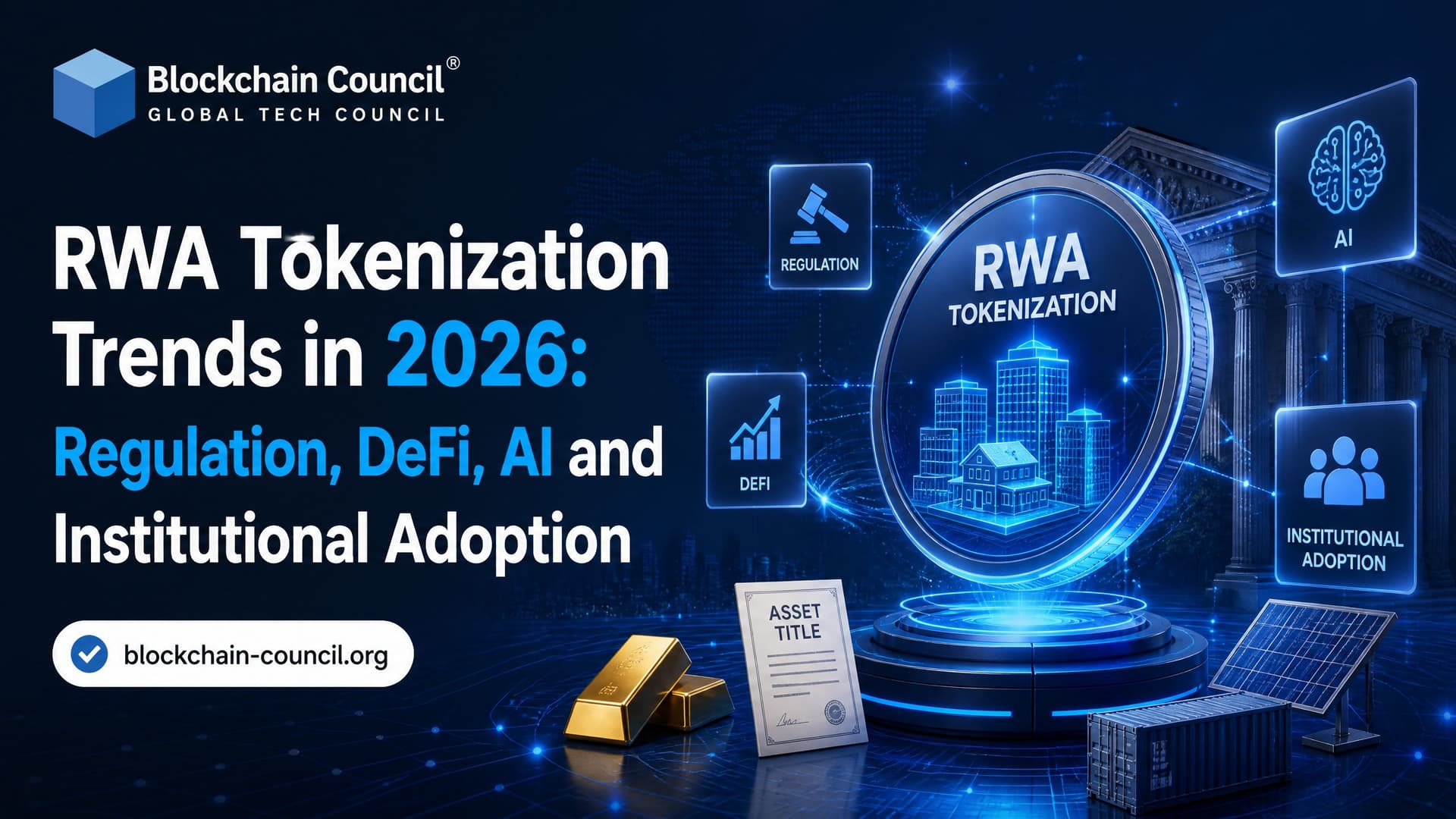 RWA Tokenization Trends in 2026: Regulation, DeFi, AI and Institutional Adoption