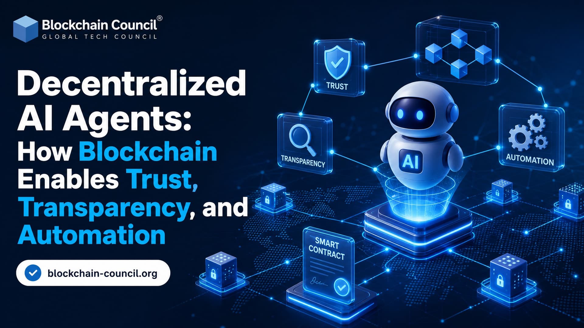 Decentralized AI Agents: How Blockchain Enables Trust, Transparency, and Automation