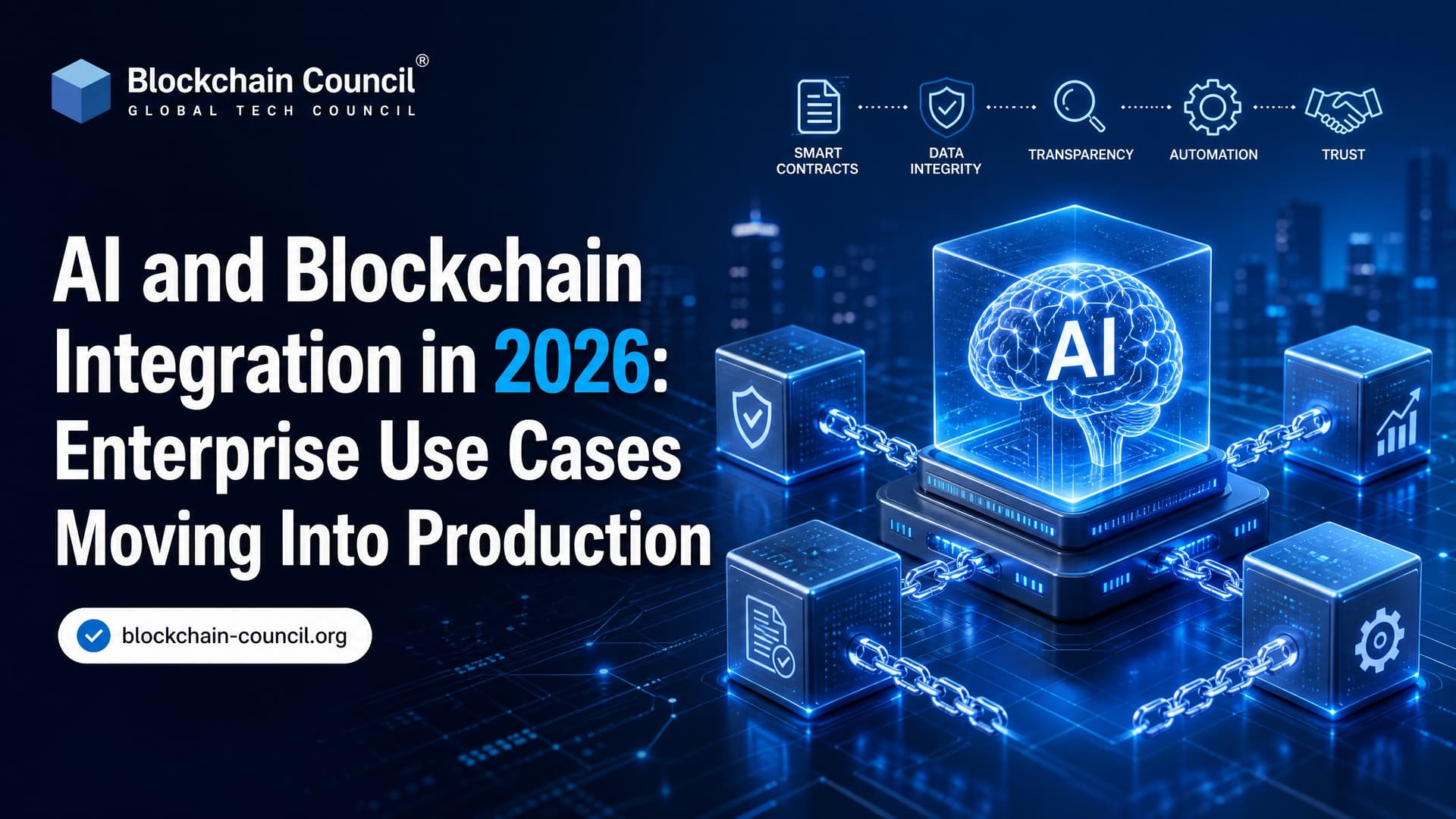 AI and Blockchain Integration in 2026: Enterprise Use Cases Moving Into Production