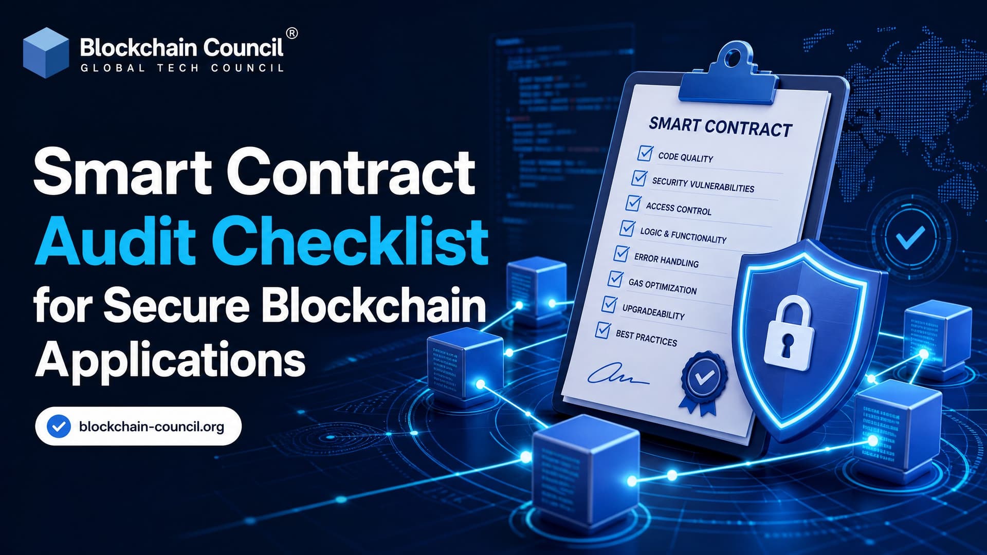 Smart Contract Audit Checklist for Secure Blockchain Applications